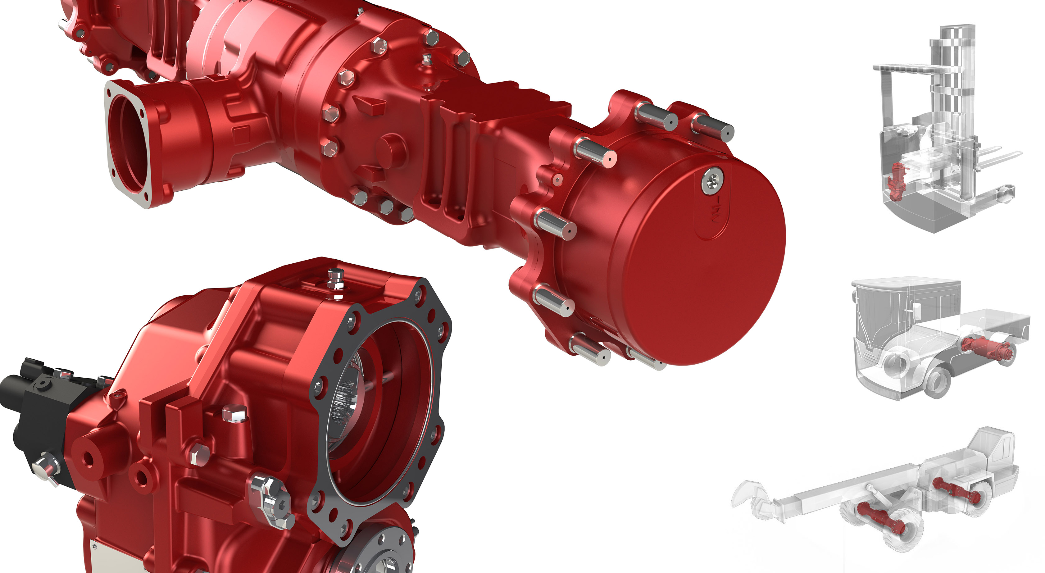 Carraro - rendering assali e macchine